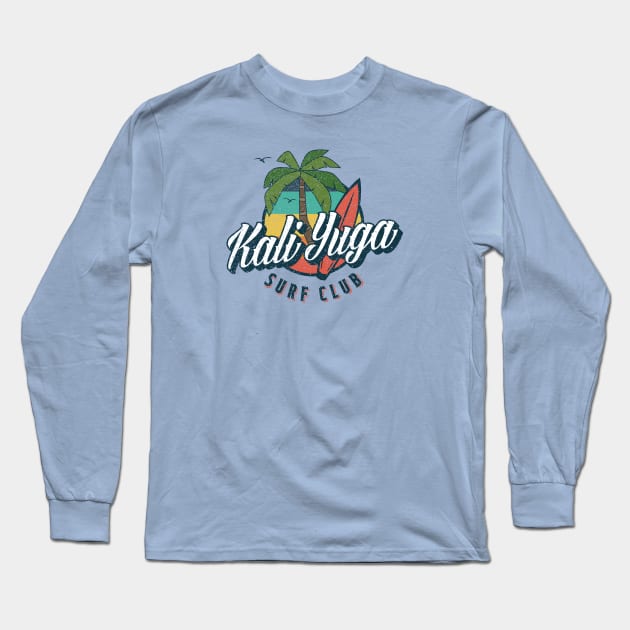 Kali Yuga Surf Club Long Sleeve T-Shirt by erock